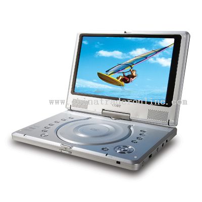 10 TFT PORTABLE DVD/CD/MP3 PLAYER WITH SWIVEL SCREEN
